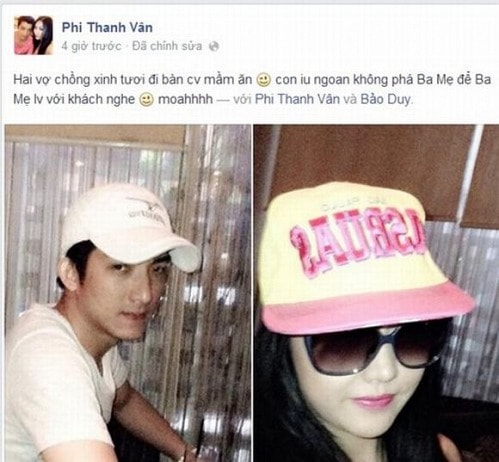 Phi Thanh Van, nguoi yeu cua Phi Thanh Van, phi thanh van va bo tre, Vu Hoang Viet, vu hoang viet va bo gia