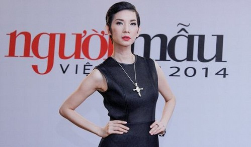 thoi trang nu hoang bong dem xuan lan, xuan lan long lay o vietnam 's next top model, sieu mau viet nam 2014, sieu mau xuan lan