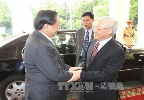Thắt chặt mối quan hệ đoàn kết đặc biệt Việt-Lào