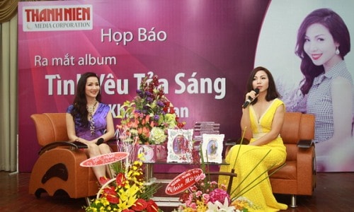 Khánh Loan chia sẻ những điều thú vị khi thực hiện album cùng diễn viên Giáng My.