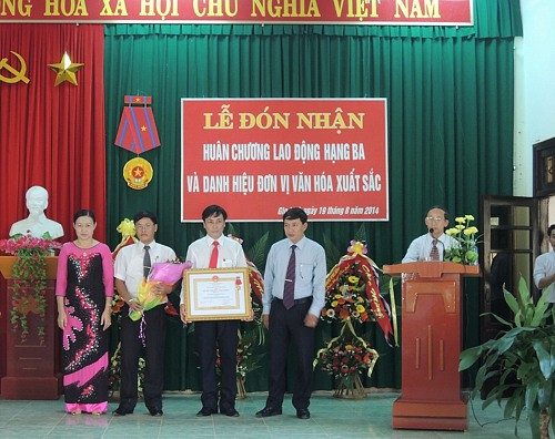 TAND huyện Gio Linh, Quảng Trị vinh dự đón nhận “Huân chương Lao động hạng Ba” và danh hiệu “Đơn vị văn hóa xuất sắc cấp tỉnh”