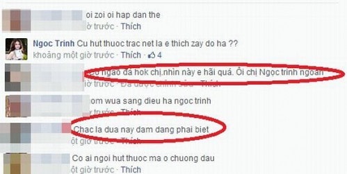 Ngoc Trinh, scandal cua Ngoc Trinh, Ngoc Trinh ngao da, Ngoc Trinh dong tinh, Ngoc Trinh va Quynh Thu