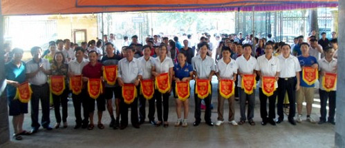 TAND hai cấp tỉnh Nghệ An tổ chức Hội thi Văn nghệ - thể thao lần thứ V