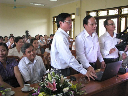 TAND tỉnh Hà Nam khai trương Cổng thông tin điện tử