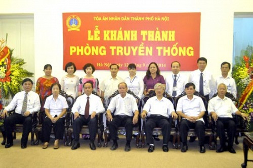 TAND TP Hà Nội khánh thành Phòng truyền thống 