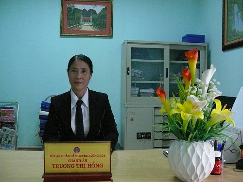 Thẩm phán Trương Thị Hồng, Chánh án TAND huyện Hướng Hóa, Quảng Trị: Một đời tâm huyết với sự nghiệp Tòa án