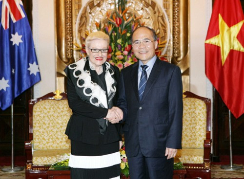 Việt Nam-Australia đẩy mạnh hợp tác trên các lĩnh vực lập pháp
