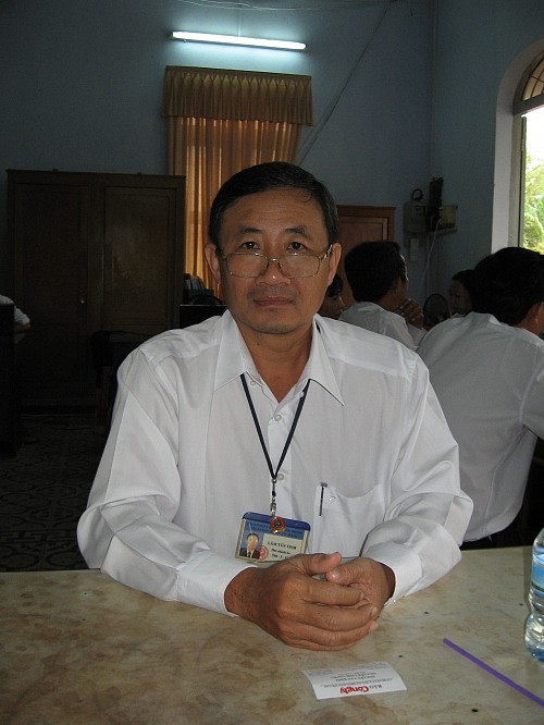 Thẩm phán Lâm Tấn Vinh, Phó Chánh án TAND TP. Sóc Trăng chia sẻ 