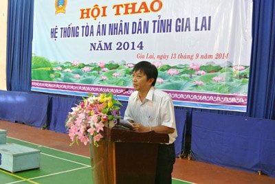 Hội thao TAND hai cấp tỉnh Gia Lai