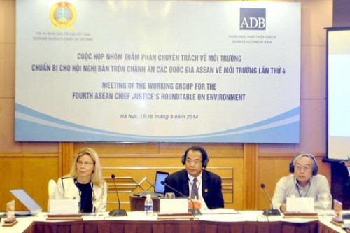 Chuẩn bị cho Hội nghị bàn tròn Chánh án các quốc gia ASEAN về môi trường lần thứ 4