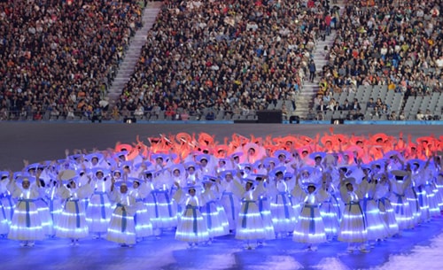 ASIAD 2014 - Những hình ảnh ấn tượng nhất trong lễ khai mạc 