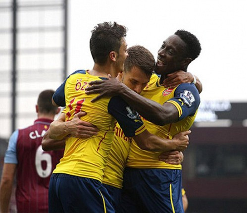Aston Villa 0-3 Arsenal : Khi “chân gỗ” thành trọng pháo