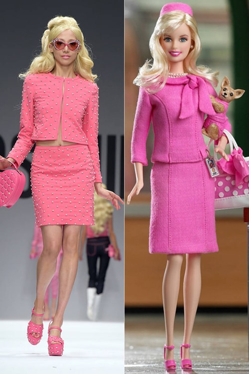 Búp bê Barbie - nguồn cảm hứng cho bộ sưu tập Xuân Hè 2015 của Moschino