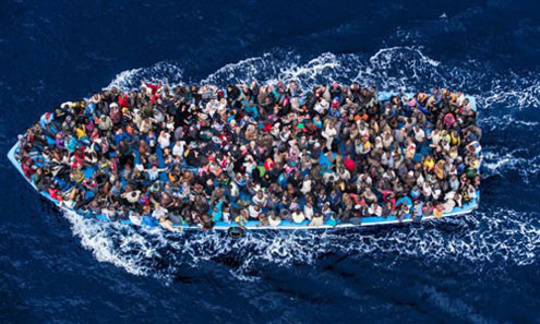Libya: 10 người chết, 40 người mất tích trong vụ chìm tàu