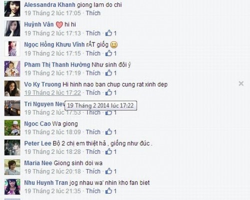 ngoc trinh, ngoc trinh giong linh chi, linh chi, ngoc trinh va linh chi giong nhau nhu duc