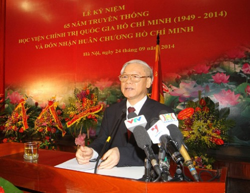 Học viện Chính trị Quốc gia Hồ Chí Minh đón nhận Huân chương Hồ Chí Minh
