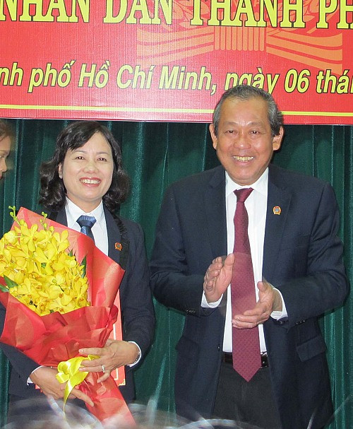 Công bố và trao quyết định bổ nhiệm Chánh án TAND TP. Hồ Chí Minh