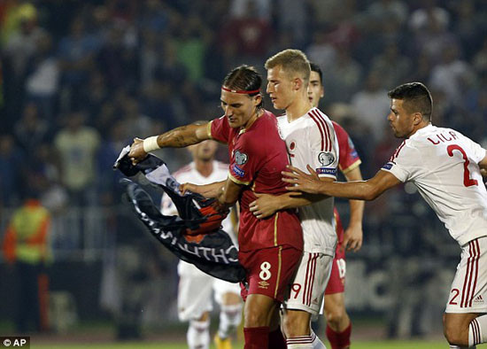 Sốc ở vòng loại Euro 2016: Trận Albania và Serbia bị hủy vì xung đột