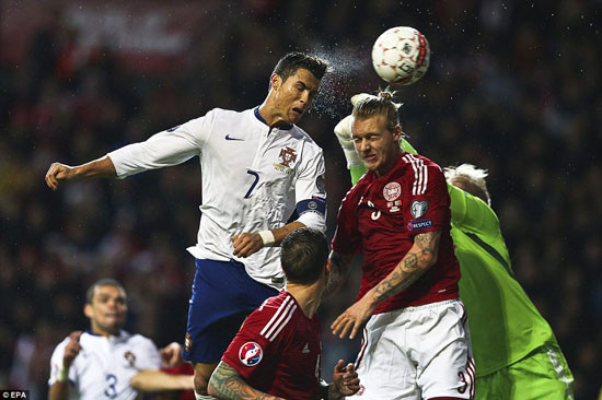 Bồ Đào Nha thắng Đan Mạch 1-0 : Ronaldo tỏa sáng