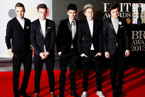 Nhóm One Direction đứng đầu bảng xếp hạng sao trẻ giàu có dưới 30 tuổi