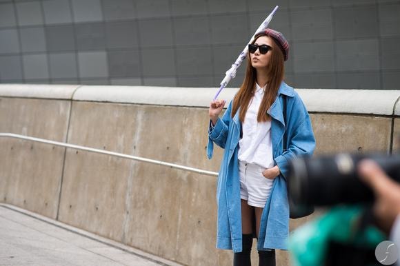 Seoul Fashion Week 2015, Seoul Fashion Week, Street style Seoul Fashion Week 2015, tuan le thoi trang Seoul, Street style han