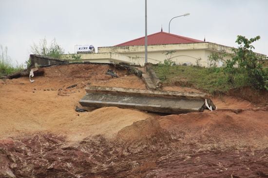 Toàn cảnh Đầm Hà Động sau sự cố vỡ đập kinh hoàng