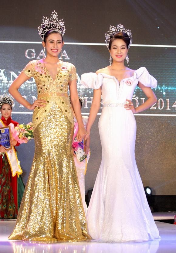 hoa hau viet nam the gioi 2014, truc linh, nguoi dep 3 dong mau