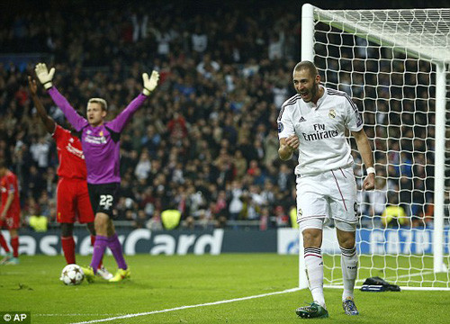 Real Madrid 1-0 Liverpool: Real chính thức vào vòng 1/8
