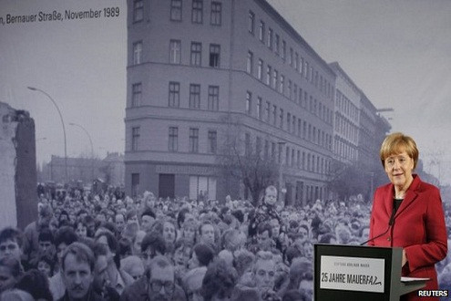 Kỷ niệm 25 năm ngày Đức dỡ bỏ Bức tường Berlin 