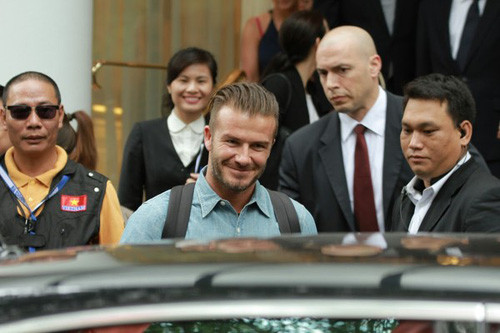 Tạm biệt Hà Nội, David Beckham đến TP Hồ Chí Minh