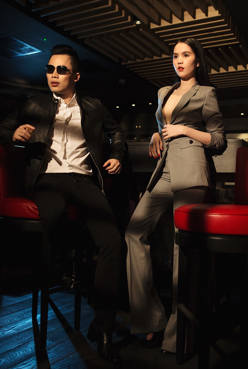 Ngọc Trinh và ông bầu Khắc Tiệp ngồi ghế nóng Tìm kiếm siêu mẫu Malaysia 2014