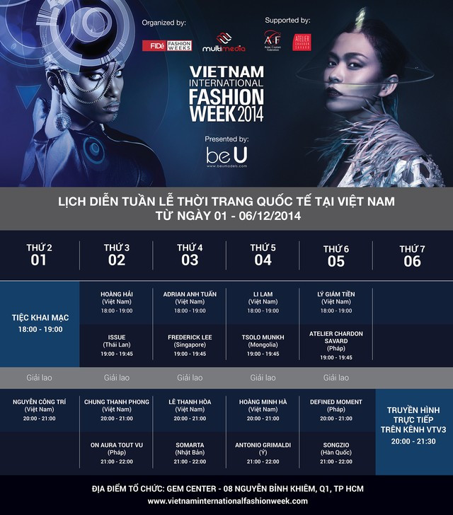 NTK Công Trí mở màn cho show Vietnam International Fashion Week 2014