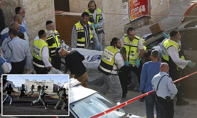 Khủng bố Palestine tấn công giáo đường Do Thái Jerusalem, 4 người chết 