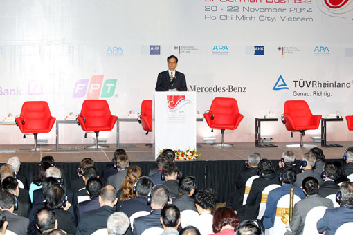 Thủ tướng dự Hội nghị doanh nghiệp Đức khu vực châu Á-Thái Bình Dương