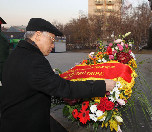 Tổng Bí thư Nguyễn Phú Trọng tiếp Chủ tịch Đảng Cộng sản LB Nga G. Ziuganov