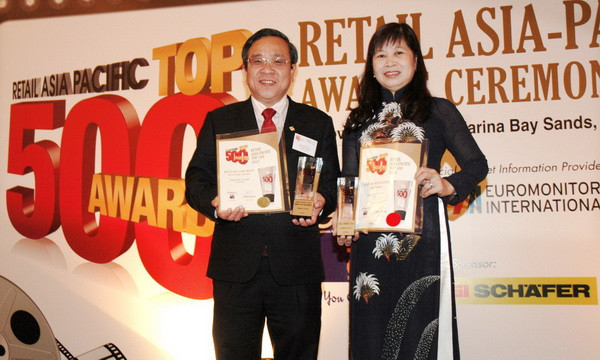 Giải thưởng Best of the Best uy tín nhất của bán lẻ Châu Á -  Thái Bình Dương năm nay đã thuộc về hệ thống siêu thị Co.opmart của Việt Nam