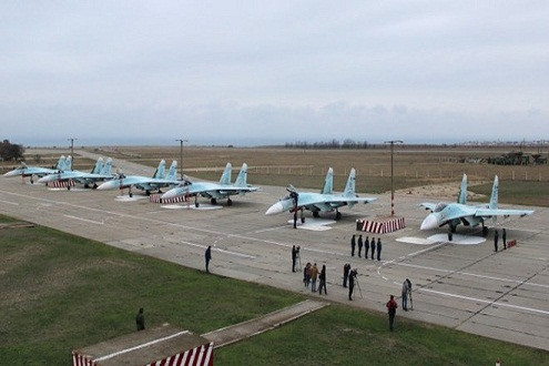 Nga đưa 14 máy bay chiến đấu tới bán đảo Crimea