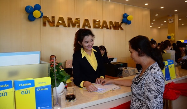 Khu vực giao dịch Nam A Bank Đồng Nai