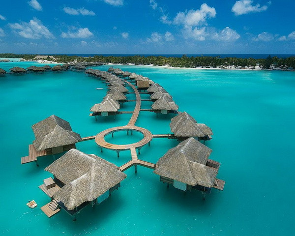 Thành phố nổi trên biển kiểu Maldives