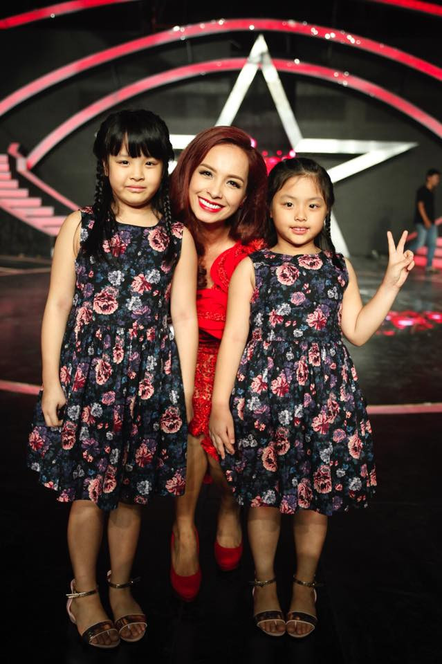 Vẻ đẹp cuốn hút của ba mẹ con Thúy Hạnh tại Bán kết Vietnam's Got Talent 2014