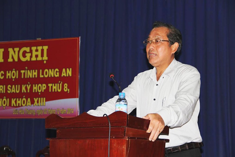 ĐBQH Trương Hòa Bình tiếp xúc cử tri tại Long An: Kiên quyết phòng, chống tham nhũng và hàng gian, hàng giả
