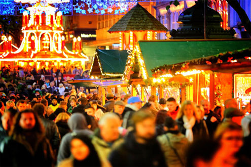 Phiên chợ Giáng sinh ở các nước Châu Âu