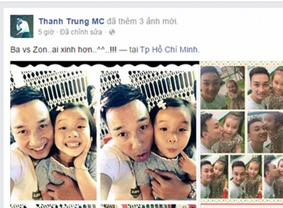 facebook sao viet, anh hot sao viet, anh hot trong ngay cua sao, sao viet, anh hot, lang giai tri, facebook, cong dong mang, lam truong, anh hot 4-12