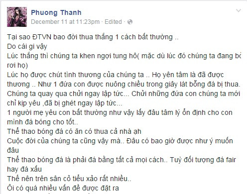 Những nghệ sĩ Việt không tin cầu thủ ĐTVN bán độ
