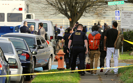 Mỹ: Nổ súng gần trường trung học trước thềm kỉ niệm 2 năm vụ thảm sát tại trường Sandy Hook
