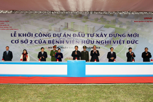 Thủ tướng phát lệnh khởi công xây dựng 2 bệnh viện lớn của Trung ương tại Hà Nam 