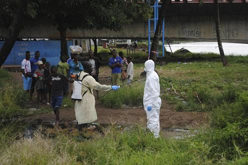 Hình ảnh ấn tượng 2014 (phần 3): Dịch bệnh Ebola