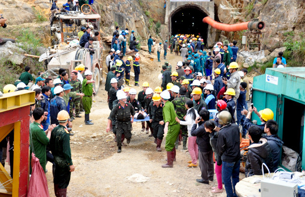 Nạn nhân vụ sập hầm ở Lâm Đồng vẫn tỉnh táo và minh mẫn