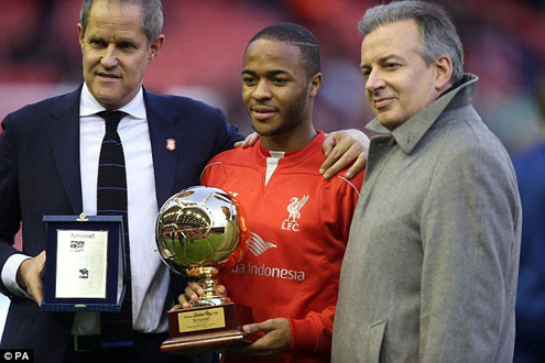 Raheem Sterling – Cầu thủ trẻ xuất sắc nhất châu Âu 2014