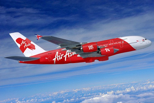 Máy bay hãng hàng không AirAsia lại gặp rắc rối